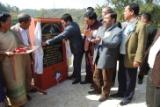 Meghalaya Chief Minister Mukul Sangma inaugurating the bridge over river Umkhen