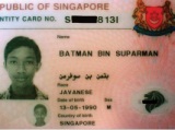 I.D. Card of Batman Son of Suparman.