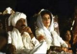 Benazir Bhutto and her husband Asif Ali Zardari