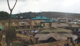 A panoramic view of the heritage village at Mawphlang