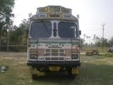 The seized truck loaded with the Pseudoephedrine tablets.