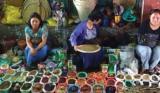 spices for sale at Moreh market