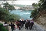 Devotees seeking a dip in Parsuram Kund