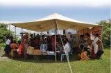 Patients being treated at a health camp