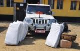 The army vehicle used by Colonel Ajay Choudhury to smuggle drugs