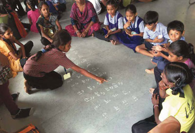 Students of a vernacular school