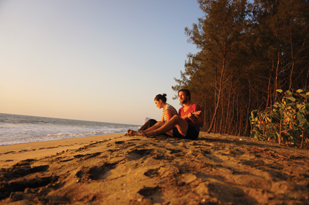 Beach in Kerela, India